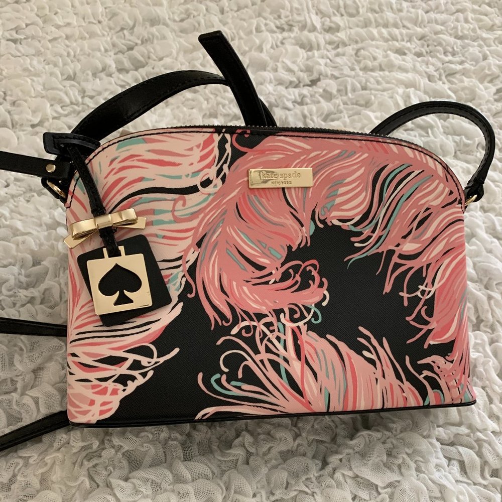 Kate Spade Hanna Brightwater Feather Crossbody